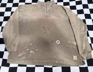 Carhartt Quarter Zip Sweatshirt XL